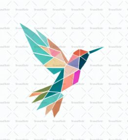 Geometrischer Kolibri